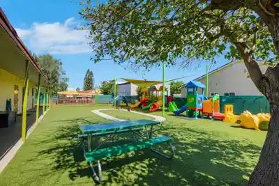 Clean and sanitized preschool facility exceeding safety standards with emphasis on child health and safety at Sierra Preschool